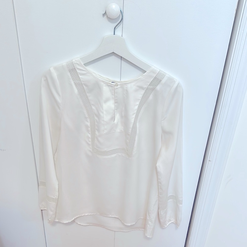 Elegant White Women's Top